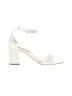 Aldo 100% Leather White Sandals Size 10 - photo 1