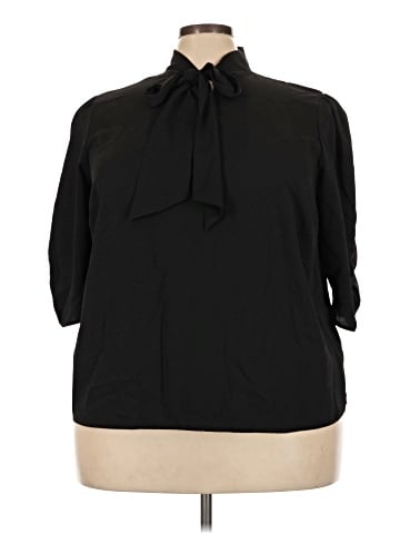 ELOQUII 3/4 Sleeve Blouse (view 1)