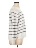 J.Crew Factory Store Stripes White Pullover Sweater Size XL (estimated) - photo 4
