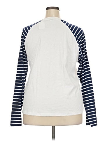 J.Crew Factory Store 3/4 Sleeve T-Shirt (view 2)