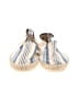 Gap Stripes Silver Flats Size 9 - photo 2