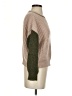 Lush Color Block Tan Pullover Sweater Size S - photo 4