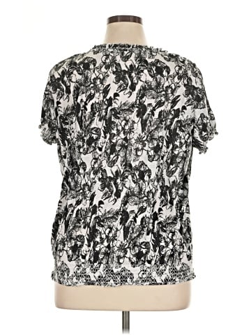 Faded Glory Short Sleeve Blouse (view 2)