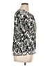 Faded Glory 100% Polyester Silver Short Sleeve Blouse Size XL - photo 4