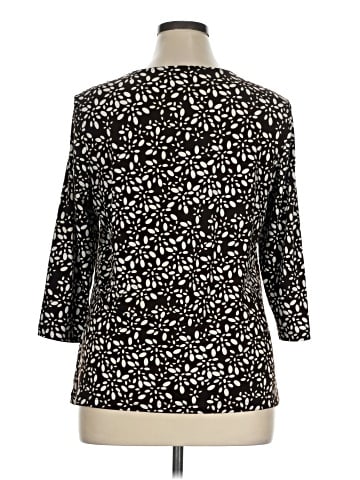 Christopher & Banks 3/4 Sleeve Blouse (view 1)