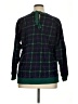 Crown & Ivy 100% Cotton Plaid Green Pullover Sweater Size 1X - photo 2