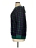 Crown & Ivy 100% Cotton Plaid Green Pullover Sweater Size 1X - photo 5