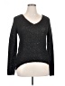 Sisters Metallic Black Pullover Sweater Size XL - photo 1