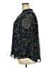 Papermoon 100% Polyester Black 3/4 Sleeve Blouse Size 2X - photo 5