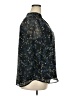 Papermoon 100% Polyester Black 3/4 Sleeve Blouse Size 2X - photo 4