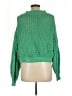 BP. 100% Cotton Green Turtleneck Sweater Size L - photo 2