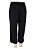 Worthington Solid Black Casual Pants Size XXL - photo 1
