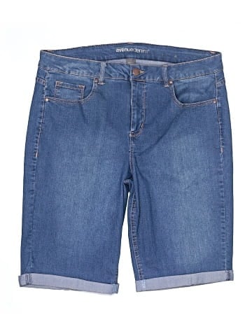 Avenue Denim Shorts (view 1)