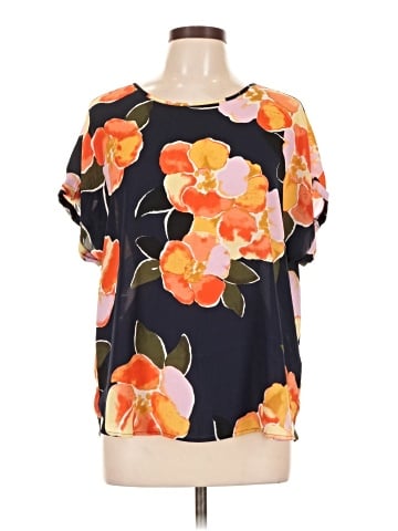 Maurices Short Sleeve Blouse (view 1)
