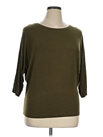 Tahari 3/4 Sleeve T-Shirt (view 1)