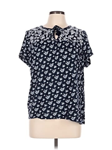 Style&Co Short Sleeve Blouse (view 1)