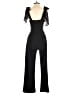 Moa Moa Solid Black Jumpsuit Size S - photo 2