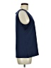 Susan Graver Blue Sleeveless Top Size M - photo 4