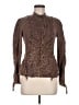 XCVI Animal Print Brown Jacket Size M - photo 1