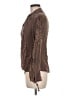 XCVI Animal Print Brown Jacket Size M - photo 5