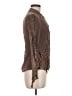XCVI Animal Print Brown Jacket Size M - photo 4