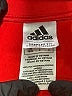 Adidas 100% Polyester Red Track Jacket Size 14 - 16 - photo 3