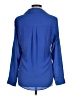 Express 100% Polyester Blue Long Sleeve Blouse Size M - photo 2