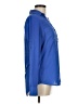 Express 100% Polyester Blue Long Sleeve Blouse Size M - photo 4
