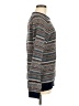Magaschoni Print Blue Pullover Sweater Size M - photo 4