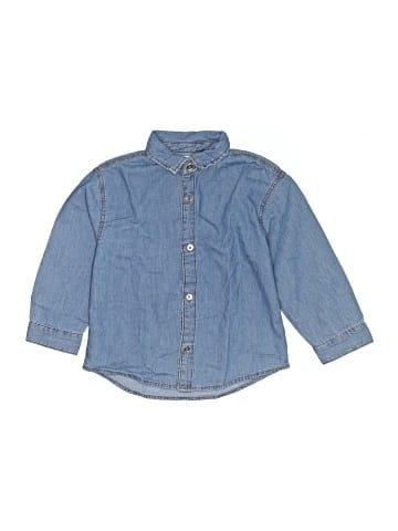 Zara Long Sleeve Button-Down Shirt (view 1)
