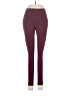 Active by Old Navy Chevron-herringbone Burgundy Active Pants Size M - photo 1