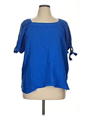 Jillian - Nicole Short Sleeve Blouse (view 1)