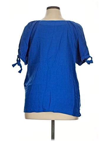 Jillian - Nicole Short Sleeve Blouse (view 2)