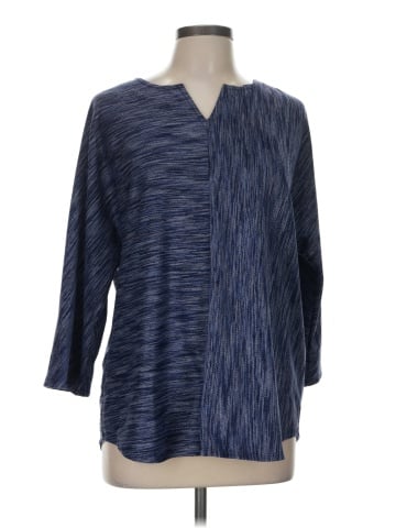 Weekends by Chico's 3/4 Sleeve T-Shirt (view 1)