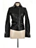 BARNEYS Originals 100% Leather Black Leather Jacket Size 10 - photo 1