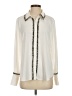 Adrianna Papell 100% Polyester Ivory Long Sleeve Blouse Size S - photo 1