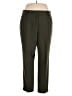 Talbots Solid Green Dress Pants Size 14 - photo 1