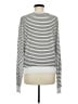 Wildfox Silver Long Sleeve Top Size M - photo 2