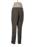 Kasper Houndstooth Brown Dress Pants Size 12 - photo 2