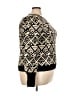 Lularoe Print Black Pullover Sweater Size 24 - 26 - photo 4