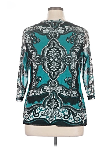 INC International Concepts 3/4 Sleeve Blouse (view 2)