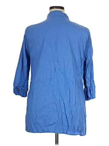 Eileen Fisher 3/4 Sleeve Button-Down Shirt (view 2)