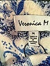 Veronica M. Paisley Blue Jumpsuit Size M - photo 4