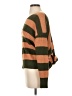 La Miel Stripes Brown Pullover Sweater Size S - photo 5