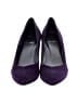 Stuart Weitzman 100% Leather Color Block Purple Heels Size 7 - photo 2
