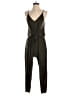 Jolie Solid Green Jumpsuit Size S - photo 1
