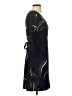 Ann Taylor 100% Polyester Graphic Black Cocktail Dress Size 4 Petite - photo 4