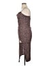Pull&Bear Animal Print Brown Cocktail Dress Size XL - photo 5
