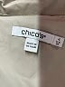 Chico's 100% Polyester Tan 3/4 Sleeve Blouse Size XXL (4) - photo 7