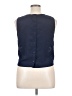 Maison Jules 100% Polyester Blue Sleeveless Blouse Size XL - photo 2